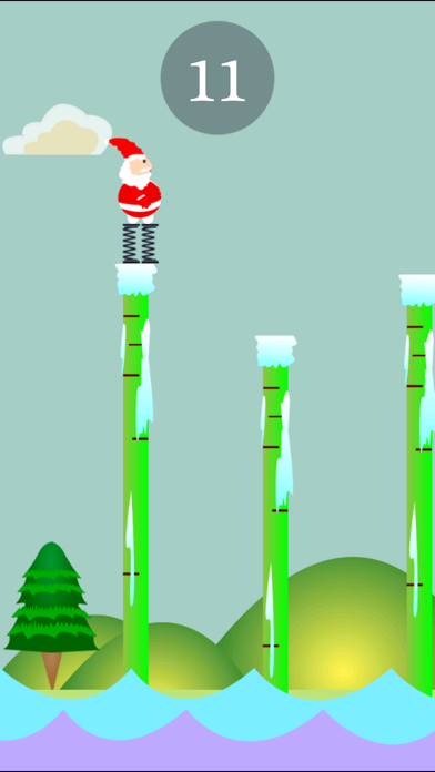 How to cancel & delete Xmas Santa's Spring Gambol planet - christmassy santa doodle jump hd fun game for teens ever from iphone & ipad 3