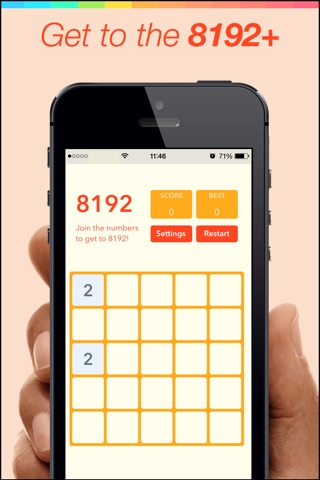 8192 Pro Number Puzzle game screenshot 2