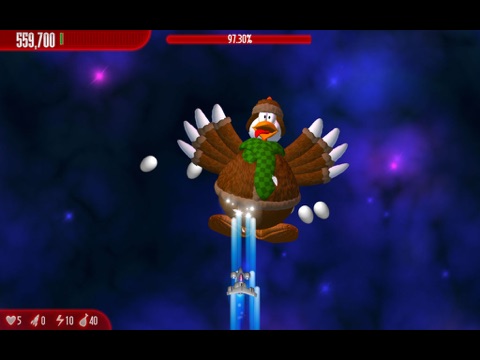 Chicken Invaders 3 Xmas HD screenshot 3