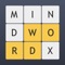 Mind the Word is a word search game where you find the words in a letter grid