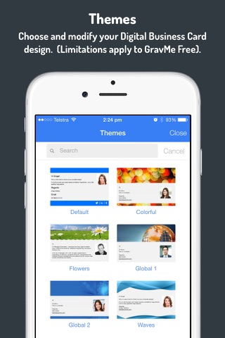 GravMe - The True Digital Business Card App screenshot 2