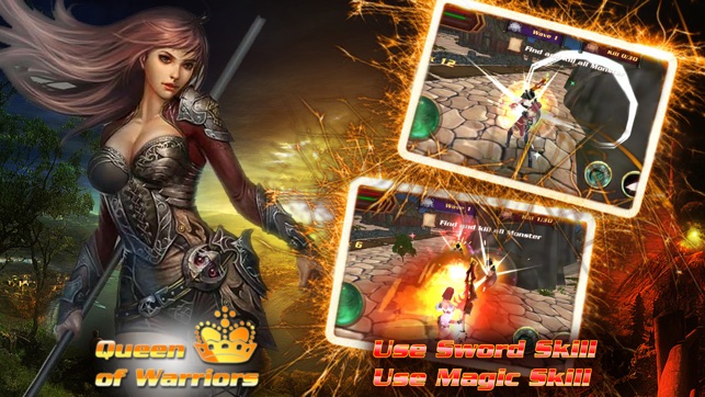 Queen Of Warriors: Heroes 3D RPG(圖2)-速報App