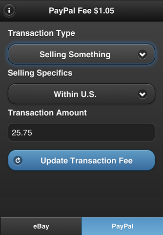 Fee Calculator - for eBay and PayPal screenshot 2
