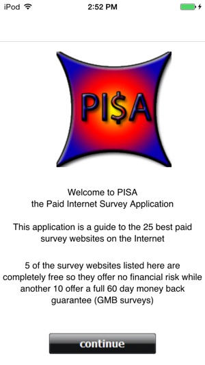 PISA - Paid Internet Survey App(圖2)-速報App