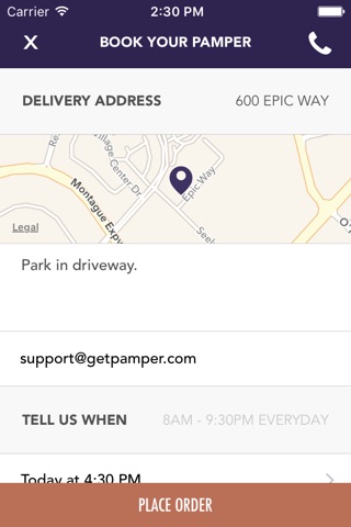 Pamper - Delivering Fab Manis and Pedis screenshot 4
