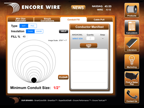 Encore Wire for iPad screenshot 4