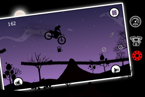 Dark Moto Race : Black Night Bike Racing Challenge screenshot 3