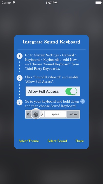 Keyboard Sound - Customize Typing, Clicks Tone, Color themes