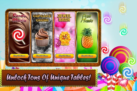 Candy Factory Slots Casino Bash screenshot 3