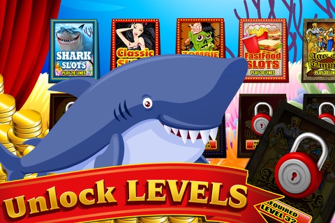 Titan Shark Attack Slots of Casino screenshot 2