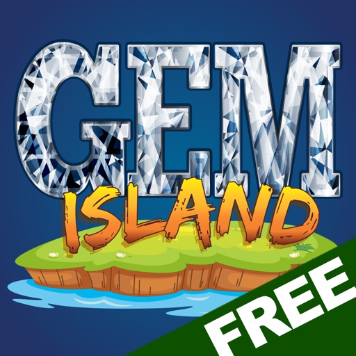 Gem Island Free Icon