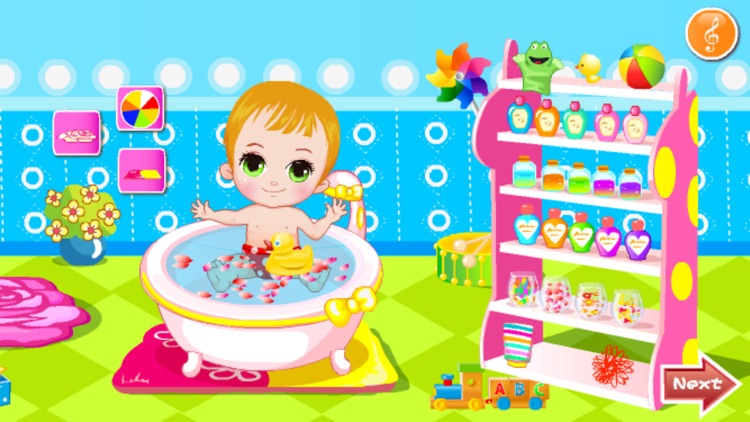 Baby bathing game | baby shower game HD