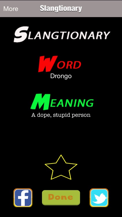 Slangtionary - The Ultimate Slang Dictionary On The Planet Absolutely Free