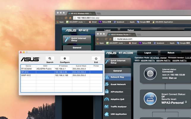 asus device discovery