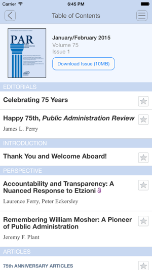 Public Administration Review(圖1)-速報App