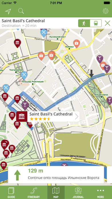 Moscow guide - mTrip Screenshot 3