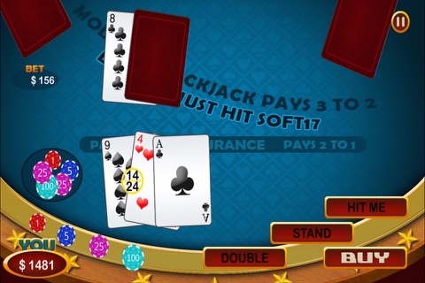 Modern BlackJack screenshot 3