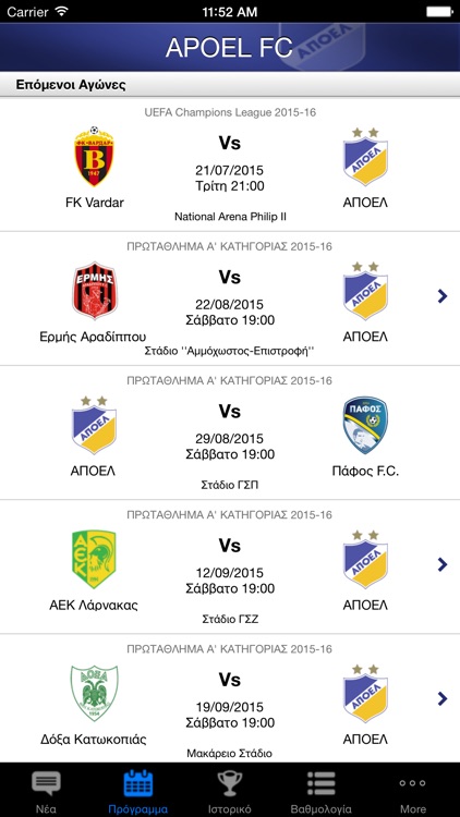 ΑΠΟΕΛ FC - APOEL FC - Cyprus Football Club