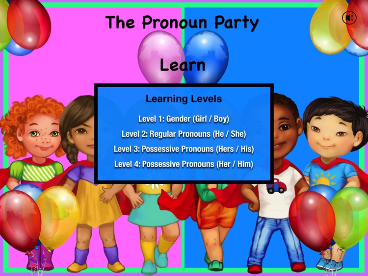 The Pronoun Party