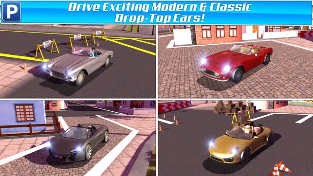 Classic Sports Car Parking Game Real Driving Test Run Racing(圖2)-速報App