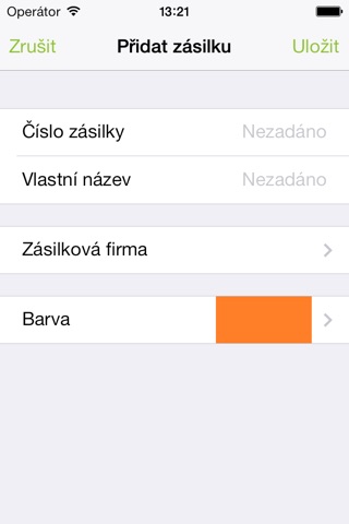 Zásilky screenshot 3