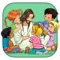 My First Bible App is a collection of 4 Bible storybooks for little ones that aim to communicate who God is and how much He loves them