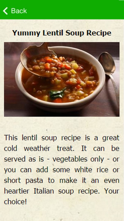 Lentil Soup Recipes