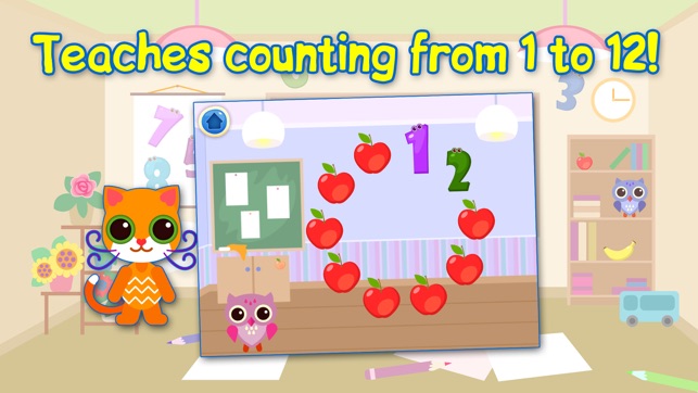 Educational Games For Children: Learning Numbers & Time. Fre(圖2)-速報App