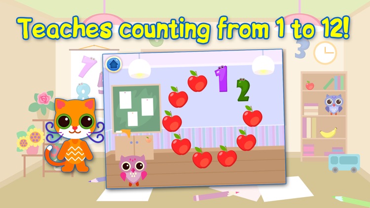 Educational Games For Children: Learning Numbers & Time. Free.