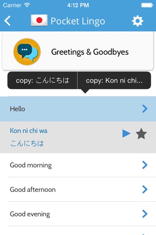 Japanese Pocket Lingo - for trips to Tokyo & Japan screenshot 3