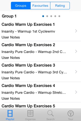 Cardio Warm Up Exercises screenshot 2