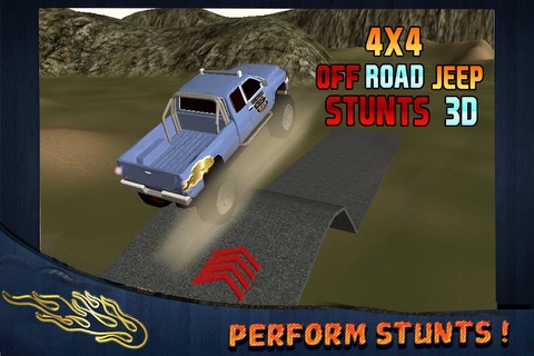 4x4 Monster Off Road Jeep Stunts 3D - The Legend of challenging Feat Derby screenshot 2