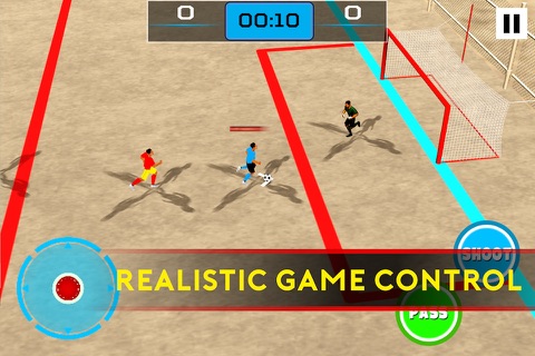 Street Soccer Football Hero 3D - Awesome Virtual Football Game screenshot 2