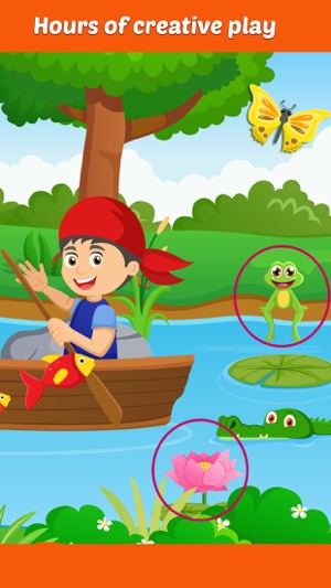 Row Your Boat- Sing along Nursery Rhyme Activity for Little (圖2)-速報App