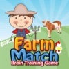 Farm Match Card Brain Training Game