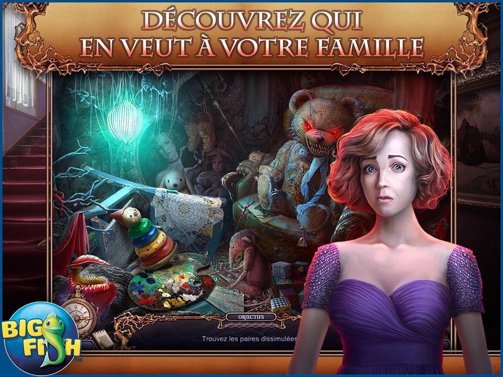 Grim Tales: Color of Fright HD - A Hidden Object Thriller screenshot 2