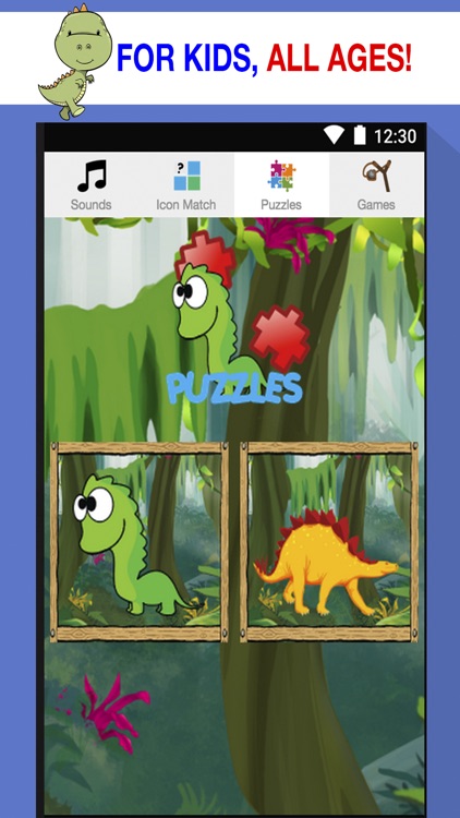 Dinosaur Age Extinction  Fun Puzzles, Memory and Sound Games screenshot-3