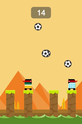 Football Ninja - endless soccer screenshot 2