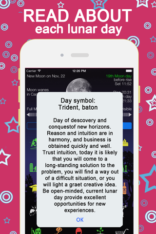 Lunarist - Лунный календарь. Гороскоп и астрология screenshot 3