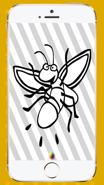 Coloring Book Insects