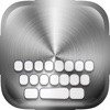 KeyCCM –  Stainless Steel : Custom Color & Wallpapers Keyboard Metallic Themes For Design Iron Style