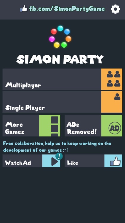 Simon Party: Remake Classic Memory Skill Game