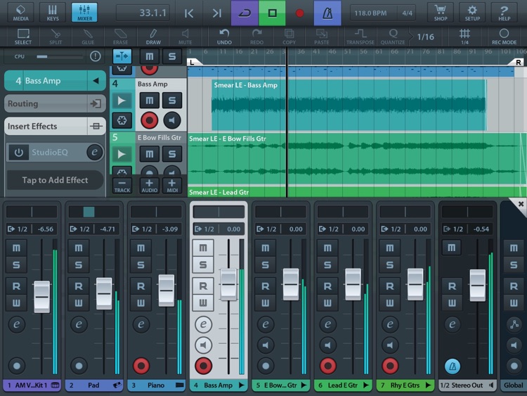 Cubasis LE 2 - Mobile Music Creation System