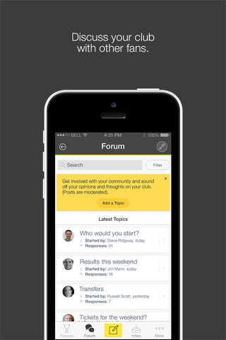 Fan App for Burton Albion FC screenshot 2