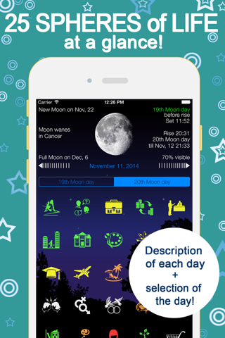 Lunarist - Лунный календарь. Гороскоп и астрология screenshot 2