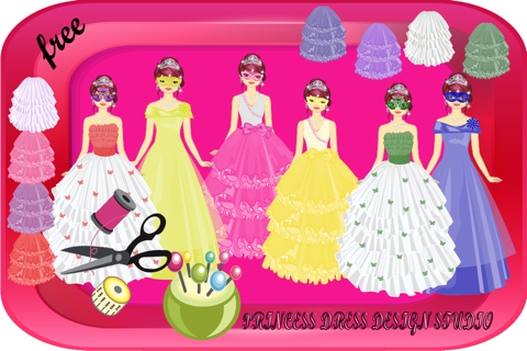 Princess Dress Design Studio screenshot 2