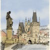 Прага - большая прогулка. Аудиогид с альбомом фотографий маршрута и картой города