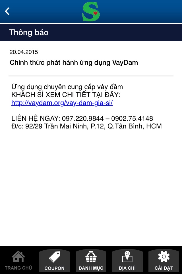 Chuyên Sỉ Váy Đầm screenshot 3