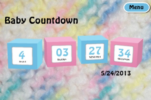 Baby Countdown app screenshot 3