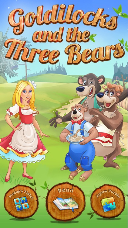 Goldilocks and the Three Bears - All In One Education Center & Interactive Storybook for Kids